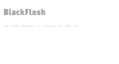 Desktop Screenshot of blackflash.ca